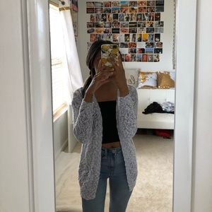 KAISELY Blue & White Cardigan